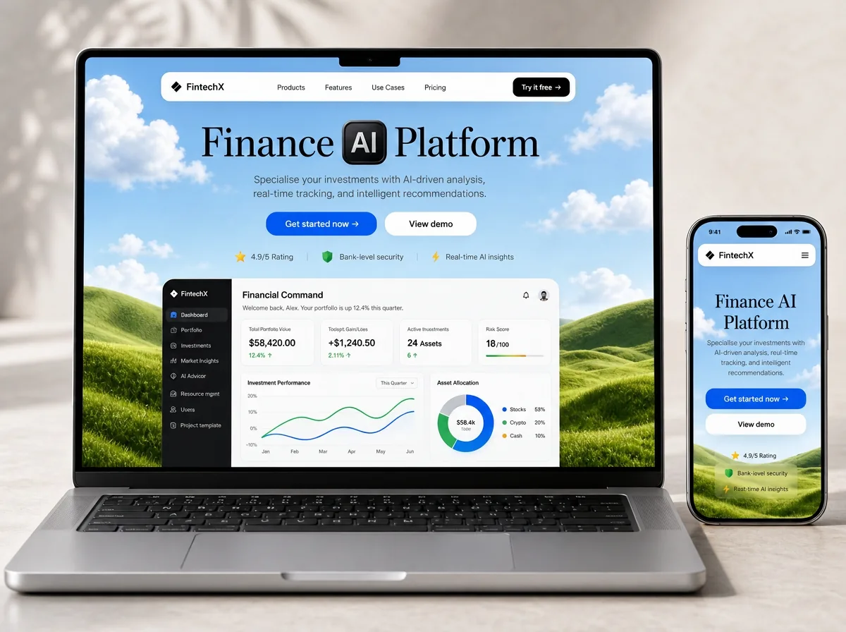 Peregrine Wealth Management website design